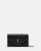 Saint Laurent Saint Laurent Paris Mini leather crossbody bag - 1