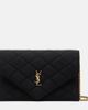 Saint Laurent Saint Laurent Paris Mini quilted satin shoulder bag - 1