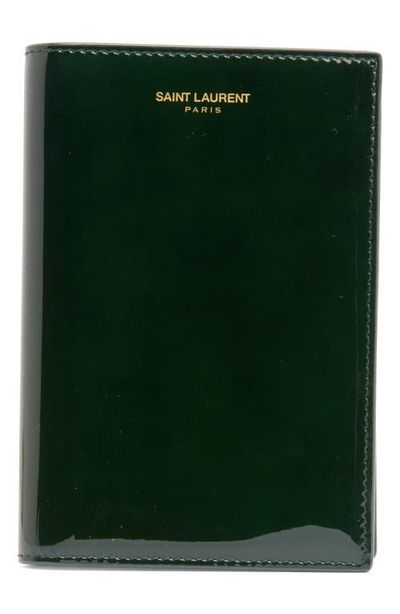 Saint Laurent Saint Laurent Patent Leather Passport Case
