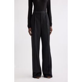 Saint Laurent Saint Laurent Pinstripe Wide Leg Pants