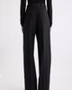 Saint Laurent Saint Laurent Pinstripe Wide Leg Pants - 3