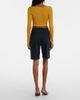Saint Laurent Saint Laurent Pleated cotton Bermuda shorts - 5