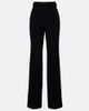 Saint Laurent Saint Laurent Pleated virgin wool straight pants - 1