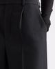 Saint Laurent Saint Laurent Pleated Wide Leg Wool Trousers - 5