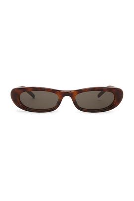 Saint Laurent Saint Laurent Plump Rectangular Sunglasses