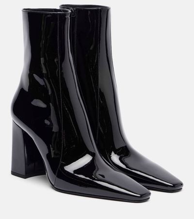 Saint Laurent Saint Laurent Rainer 90 patent leather ankle boots