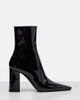 Saint Laurent Saint Laurent Rainer 90 patent leather ankle boots - 4