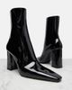 Saint Laurent Saint Laurent Rainer 90 patent leather ankle boots - 5