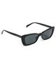 Saint Laurent Saint Laurent Rectangle Sunglasses Black-Black-Black One - 1