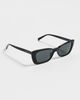 Saint Laurent Saint Laurent Rectangle Sunglasses Black-Black-Black One - 4