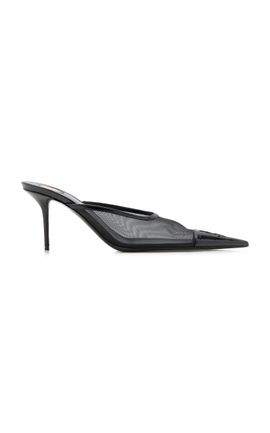 Saint Laurent Saint Laurent Resille Kitten Heels