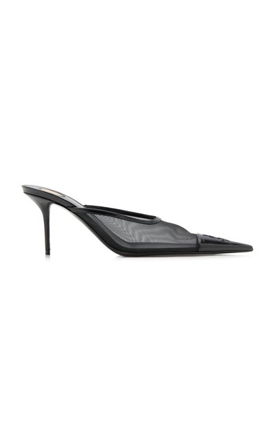 Saint Laurent Saint Laurent Resille Kitten Heels