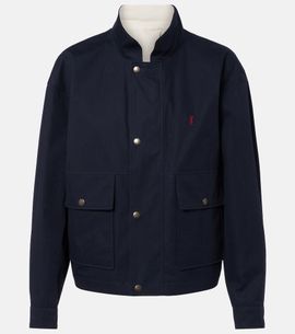 Saint Laurent Saint Laurent Reversible cotton blouson jacket