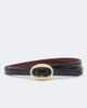 Saint Laurent Saint Laurent Reversible leather belt - 1