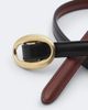 Saint Laurent Saint Laurent Reversible leather belt - 3