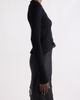 Saint Laurent Saint Laurent Rib Cardigan with Lace Trim - 4