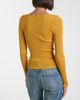 Saint Laurent Saint Laurent Ribbed-knit silk top - 6