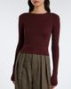 Saint Laurent Saint Laurent Ribbed-knit wool, cashmere, and silk top - 5