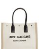 Saint Laurent Saint Laurent Rive Gauche Logo Canvas Tote - 1