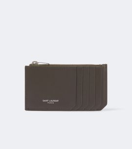 Saint Laurent Saint Laurent Saint Laurent Paris Fragments leather card holder