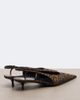 Saint Laurent Saint Laurent Secret leopard-print slingback pumps - 4