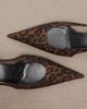 Saint Laurent Saint Laurent Secret leopard-print slingback pumps - 5