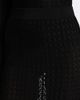 Saint Laurent Saint Laurent Semi-sheer pointelle midi skirt - 3