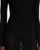 Saint Laurent Saint Laurent Semi-sheer pointelle top - 4