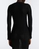 Saint Laurent Saint Laurent Semi-sheer pointelle top - 6