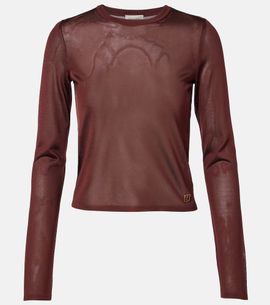 Saint Laurent Saint Laurent Semi-sheer sweater