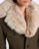 Saint Laurent Saint Laurent Shearling-trimmed wool-blend tweed jacket - 3