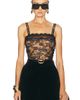 Saint Laurent Saint Laurent Sheer Lace Top - 1
