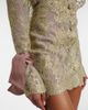 Saint Laurent Saint Laurent Silk-trimmed lace minidress - 4