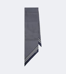 Saint Laurent Saint Laurent Silk jacquard scarf