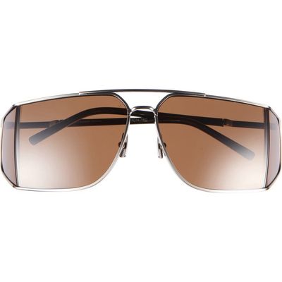 Saint Laurent Saint Laurent SL 750 59mm Rectangle Sunglasses