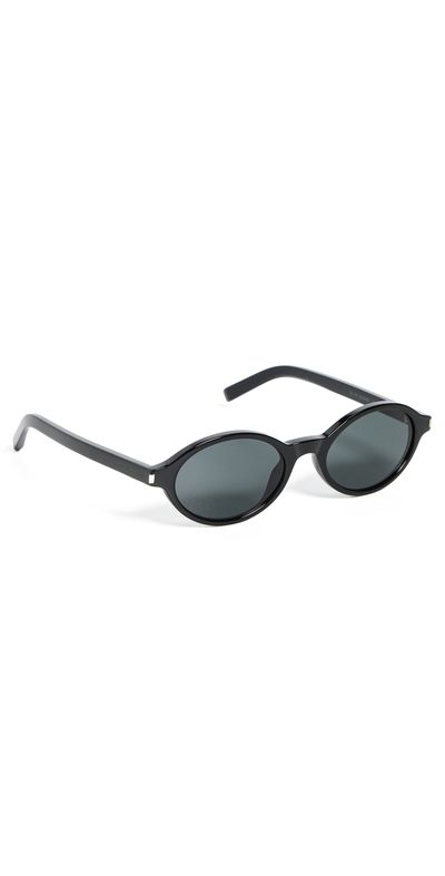 Saint Laurent Saint Laurent Sl 751 Jeanne Sunglasses Black-Black-Black One Size