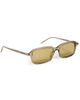 Saint Laurent Saint Laurent SL 938 Sunglasses BROWN-BROWN-GREEN One - 1