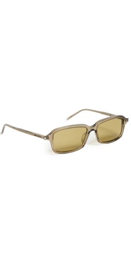 Saint Laurent Saint Laurent SL 938 Sunglasses BROWN-BROWN-GREEN One