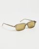 Saint Laurent Saint Laurent SL 938 Sunglasses BROWN-BROWN-GREEN One - 4