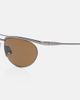 Saint Laurent Saint Laurent SL Logo oval sunglasses - 2