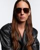 Saint Laurent Saint Laurent SL rectangular sunglasses - 3