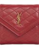 Saint Laurent Saint Laurent Small Gaby Quilted Leather Envelope Wallet - 1