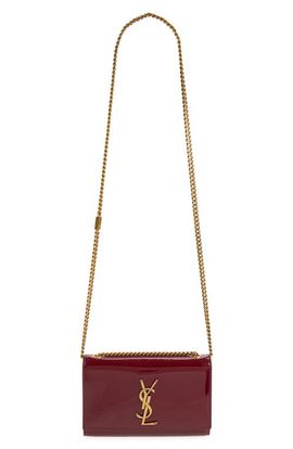 Saint Laurent Saint Laurent Small Kate Patent Leather Crossbody Bag
