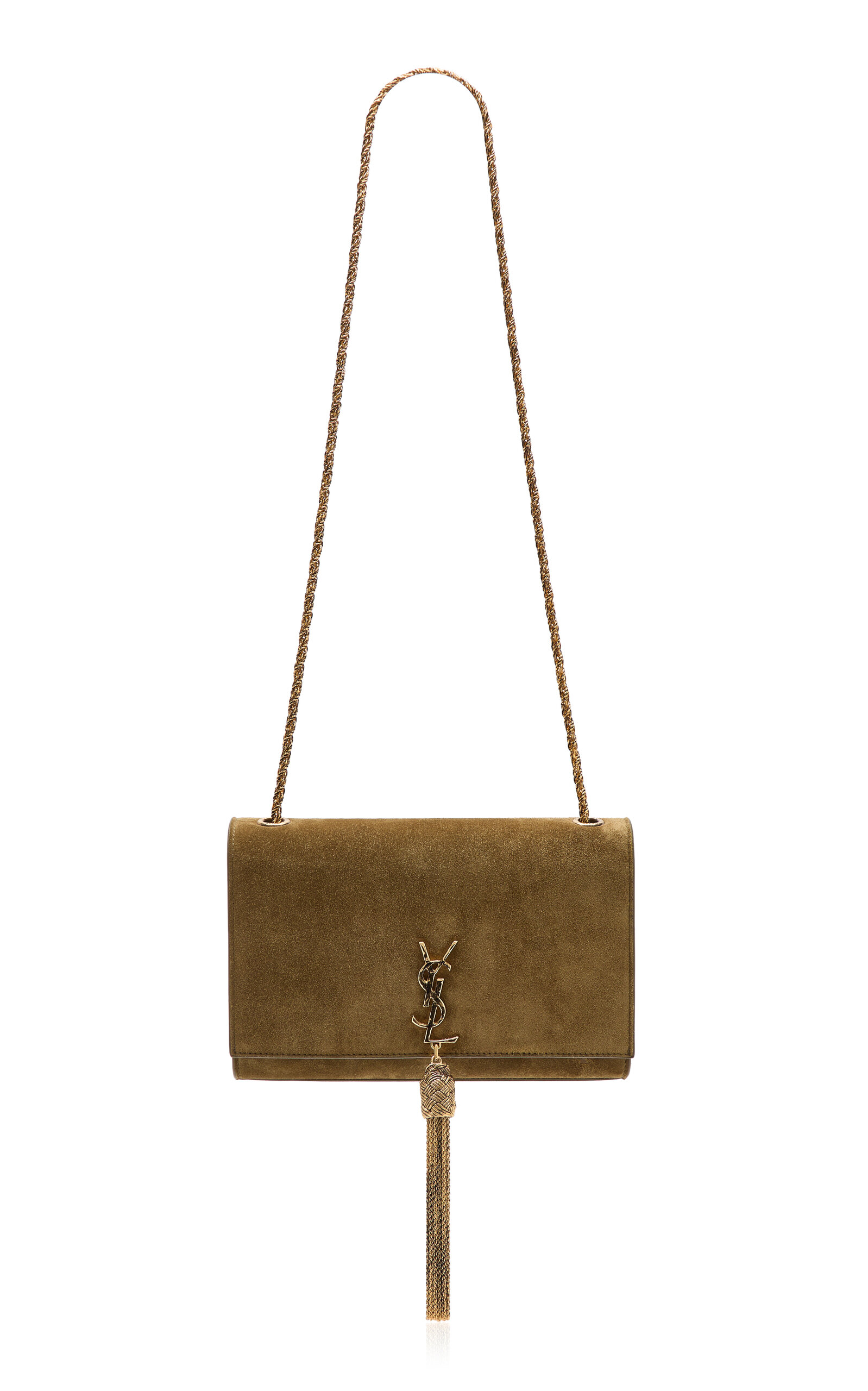 Saint Laurent Saint Laurent Small Kate Tassel Suede Bag