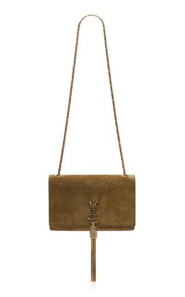 Saint Laurent Saint Laurent Small Kate Tassel Suede Bag