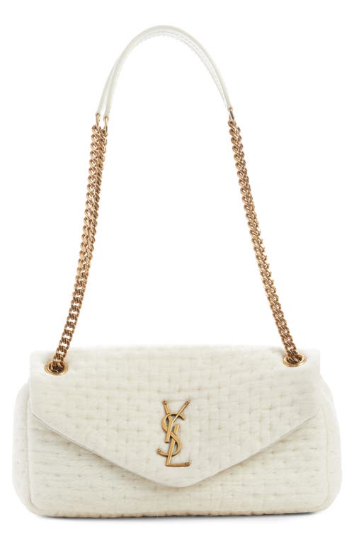 Saint Laurent Saint Laurent Small Lou Organza Puffer Shoulder Bag
