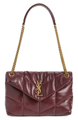 Saint Laurent Saint Laurent Small Loulou Leather Puffer Bag