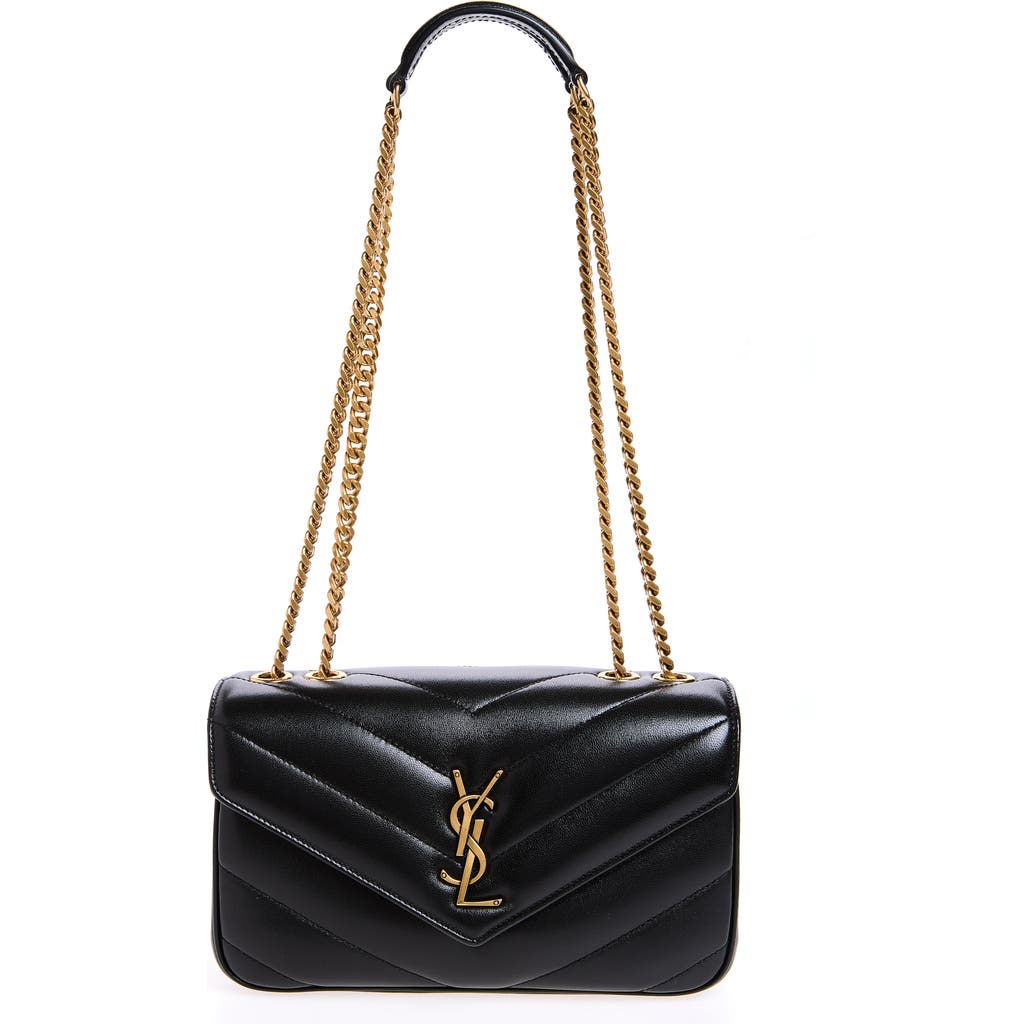 Saint Laurent Saint Laurent Small Loulou Quilted Leather Shoulder Bag