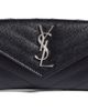Saint Laurent Saint Laurent Small Monogram Leather French Wallet - 1