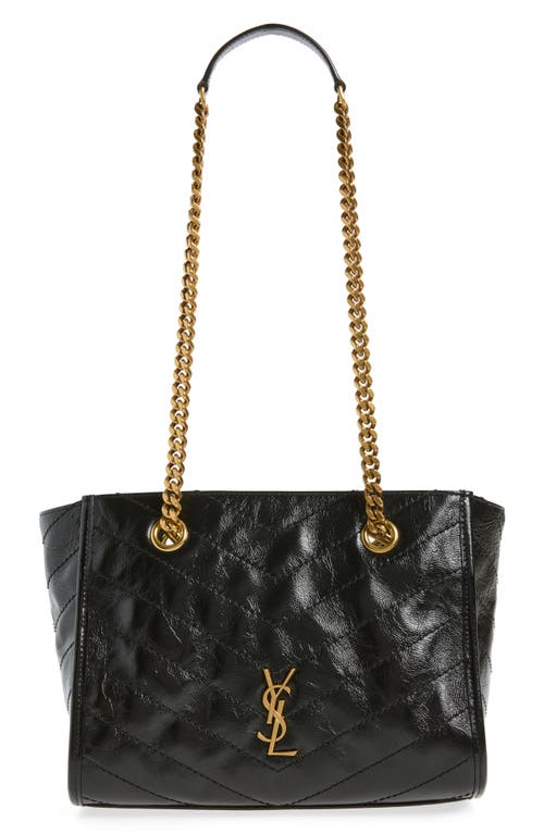 Saint Laurent Saint Laurent Small Niki Matelassé Leather Shopping Tote